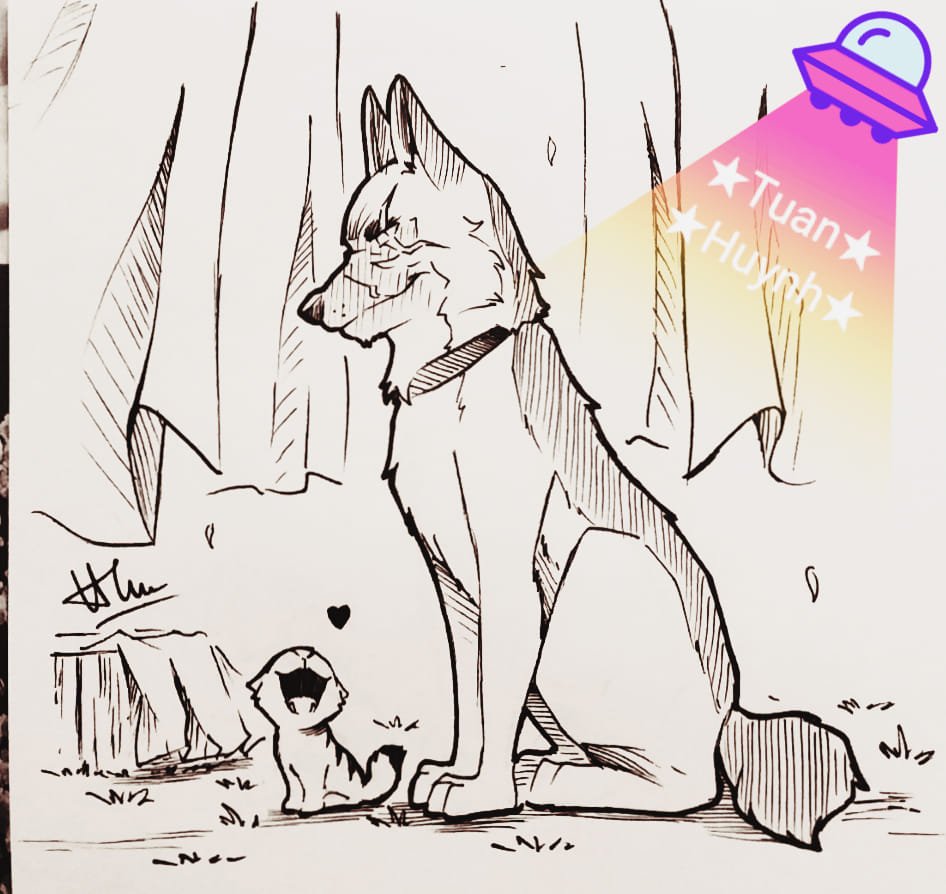 doraemonbasil's tweet photo. Old soldier and the little kitten <3
#brutusandpixie #fanart #trafitionalart #comics https://t.co/zgrv3N8Biz
