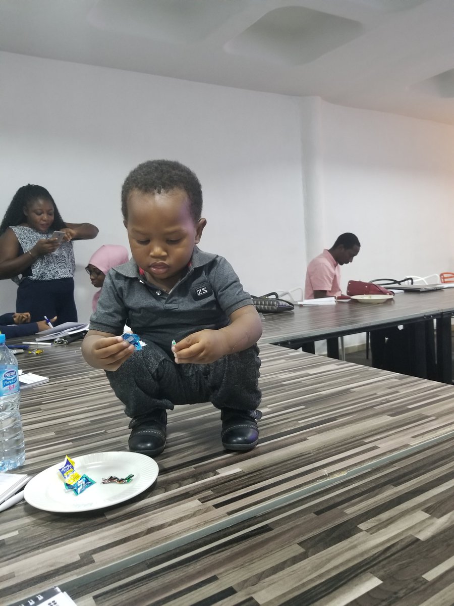 OnilogboBolanle's tweet photo. Look who's part of the team...too cute😍😍... @TechHerNG @ngBritishArts 
#DigitalSkillsTraining #TechHerSkills https://t.co/HAIGekiaAM