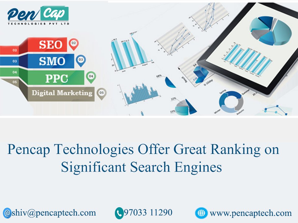 pencaptech's tweet photo. Pencap technologies offer great ranking on significant search engines.
#SEO #Search #Engine #Optimization #Searchengineoptimization #Digitalmarketing #Pencaptechnologies #Hyderabad #India https://t.co/e9Xv7ExG5y