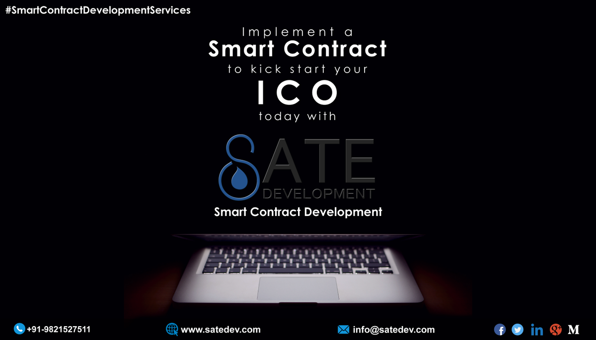 satedevelopment's tweet photo. For further information about Smart Contract Development Services, please visit us @ https://t.co/8jFkHfd1ee
#SmartContractDevelopmentCompany #SmartContractDevelopmentServices #BlockchainCompanies #BlockchainTechnology #SateDevelopment https://t.co/7xP3C932D1