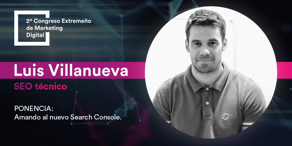 El #SEO… tan cambiante y a veces frustrante <a href="/Lu1sma/">Luis M. Villanueva</a> también está hoy en el #CEMD18 y como especialista en SEO, nos dará las claves para optimizar nuestra web. Y nos dará los puntos clave para medir el rendimiento y el tráfico de búsqueda con #SearchConsole