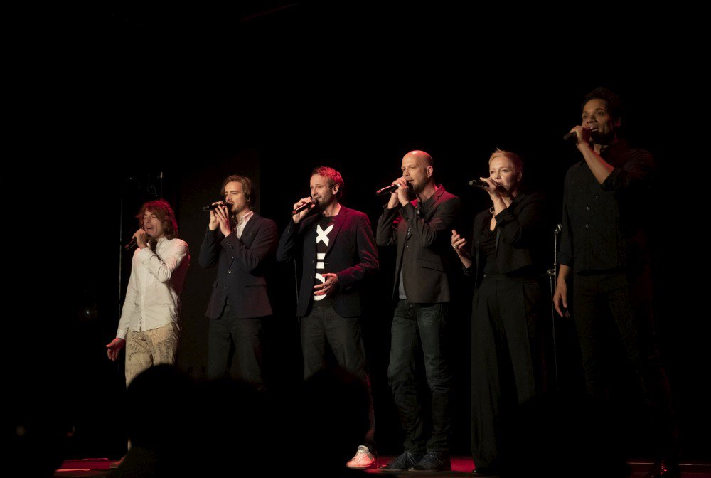 fundaciongoethe's tweet photo. La Fundación Goethe organizó los conciertos del grupo A cappella #SLIXS: en el
@teatrocampos de #Bilbao, en el @MuseoJorgeRando de #Málaga y en el Casal del Metge de #Barcelona.
Gracias a @KSBcompany por la colabroacion en Bilbao! Fueron unos conciertos fantásticos! https://t.co/vFPOYHUWA9