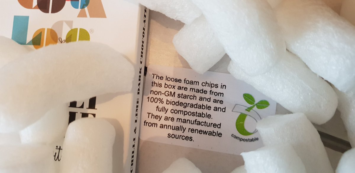 Love to see our suppliers <a href="/cocoalocochoc/">Cocoa Loco</a> using materials we can easily dispose of 🙂