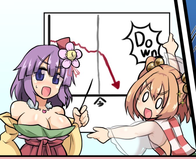 吹き出しで隠れたけどここの2人かわいく描けた 