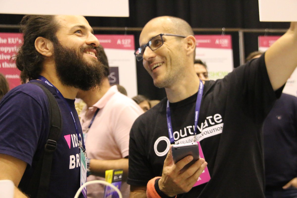 outivate's tweet photo. We went to @WebSummit #Lisbon to launch our app... And the results couldn't be better! The feedback received was really exciting. Thanks to everyone who visited and supported us. The #TrainingRevolution has already started! Are you in? #OutivateTrainer https://t.co/cPOTSP1PHg https://t.co/15OZuPOkN9