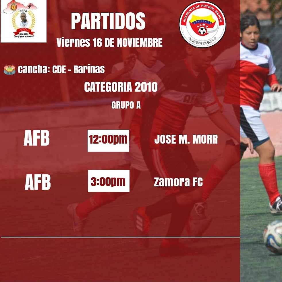 AcademiaBQTO's tweet photo. #Institucional | ¡VAMOS!👏🏻
.
➡️Estas son nuestras jornadas del día en la Copa Toto 2018 (@copatoto) que se estará efectuando en las canchas del CDE de Barinas📍 donde las categorías 2008, 2010 y 2011 estarán dando el 100% para traernos a casa la Gran Copa🏆 ARRIBA BARQUISIMETO🥁 https://t.co/5KQBrNqPbP