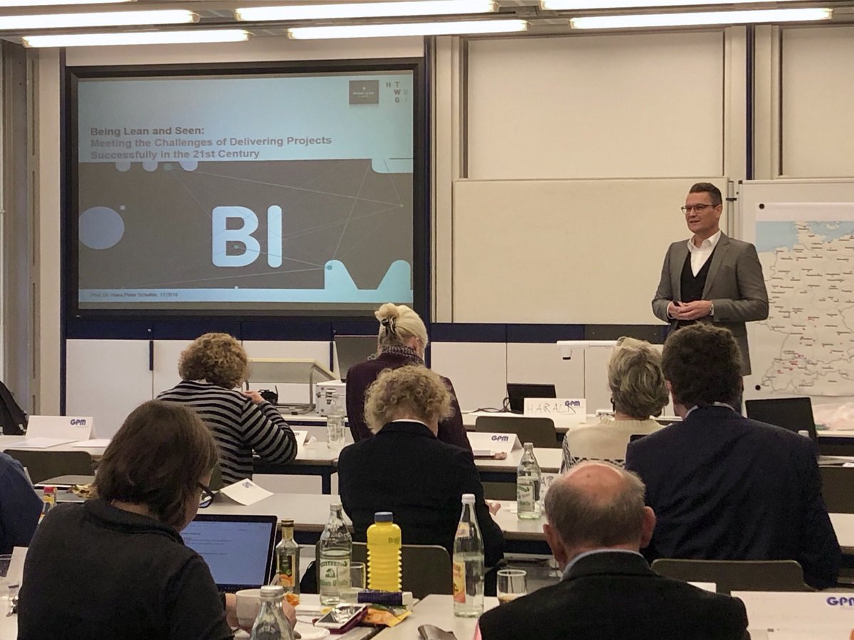 HSchelkle's tweet photo. @BeingLeanSeen Presenting our ResearchProject @BeingLeanSeen @GPM Event der Fachgruppe „PM an Hochschulen“ 
@HTWG Good Feedback from the Participants. Thank You! https://t.co/pw1HYQQNs0