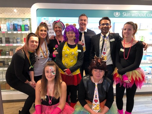 Today I’m spending the day at our Torrington, Devon <a href="/lloydspharmacy/">LloydsPharmacy</a> store with Sagar and the team. Really enjoying learning more about their daily processes and challenges and of course raising money for Children in Need. <a href="/celesiouk/">Celesio UK</a>
