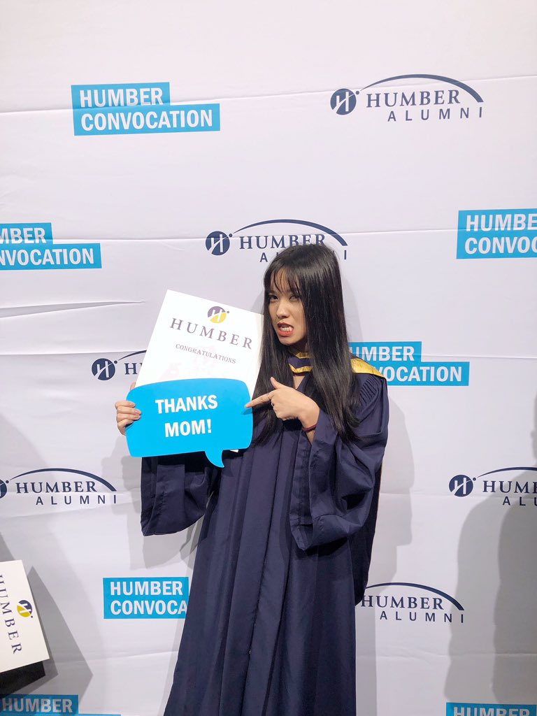 KhoaiAnn's tweet photo. It turned out to be sweet but never want to go back tho lol
#humberconvo #graduation https://t.co/Lz2YGoe6Tp