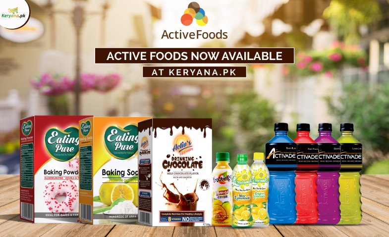 KeryanaPk's tweet photo. Combination of Sweet and Tart, Isotonic Sports Drink, Drinking Strawberry, Cocoa Powder, Baking Essentials, Mango Drink and Much More from Active Foods Pakistan now available at https://t.co/yTjFW4yqjF! 
#activefoods #eatingpure #activade #onlinegrocery #freedelivery #limonade https://t.co/4xf9YWovOr