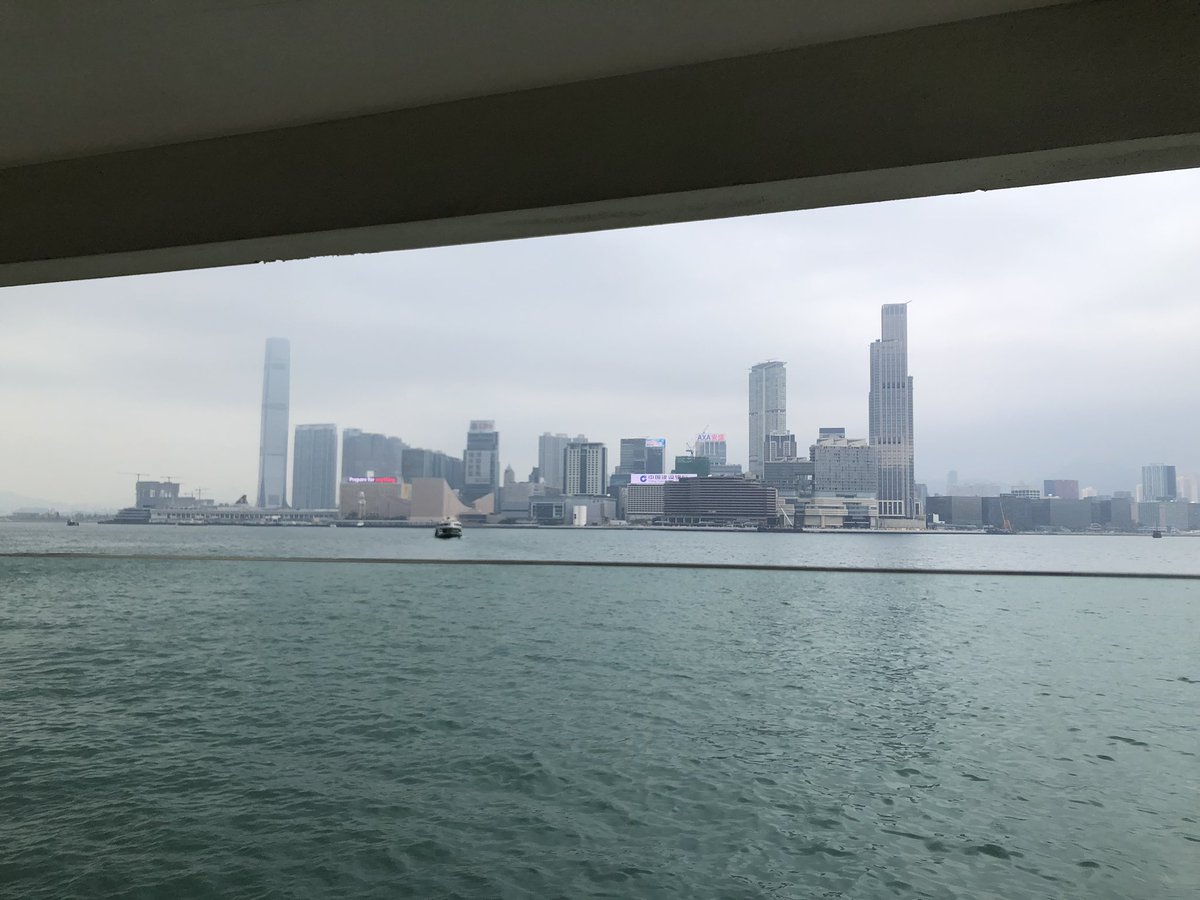 Happy to be back in Hong Kong