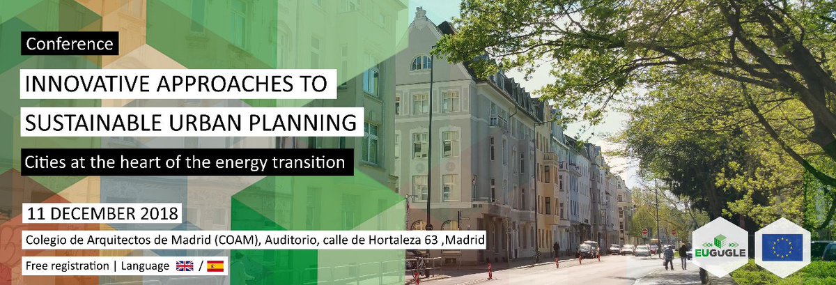 fmanteca's tweet photo. @Feilimoc Don't miss the #EUGUGLE conference on Innovative approaches to #sustainable #energyretrofitting, 11/Dec Madrid #Aachen #Tampere #Vienna #Valladolid and more sharing lessons learnt on citizen engagement, financing, integrated planning... https://t.co/p5UwOh6GSQ https://t.co/ROBc9gVo06