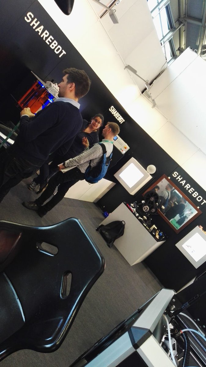 sharebot_de's tweet photo. Last day at @formnext_expo!
See you at Hall 3.1 - Stand B28
#Sharebot #Formnext #Formnext2018 #3Dprinting #3Dprint #3Dprinter #3Dprinters #3Dprofessional #3Dfilament #3Dresin #3Dstore #AdditiveManufacturing #AM #RapidPrototyping #Prototype #3Dprintingindustry #Industry40 https://t.co/IW813mOsyu