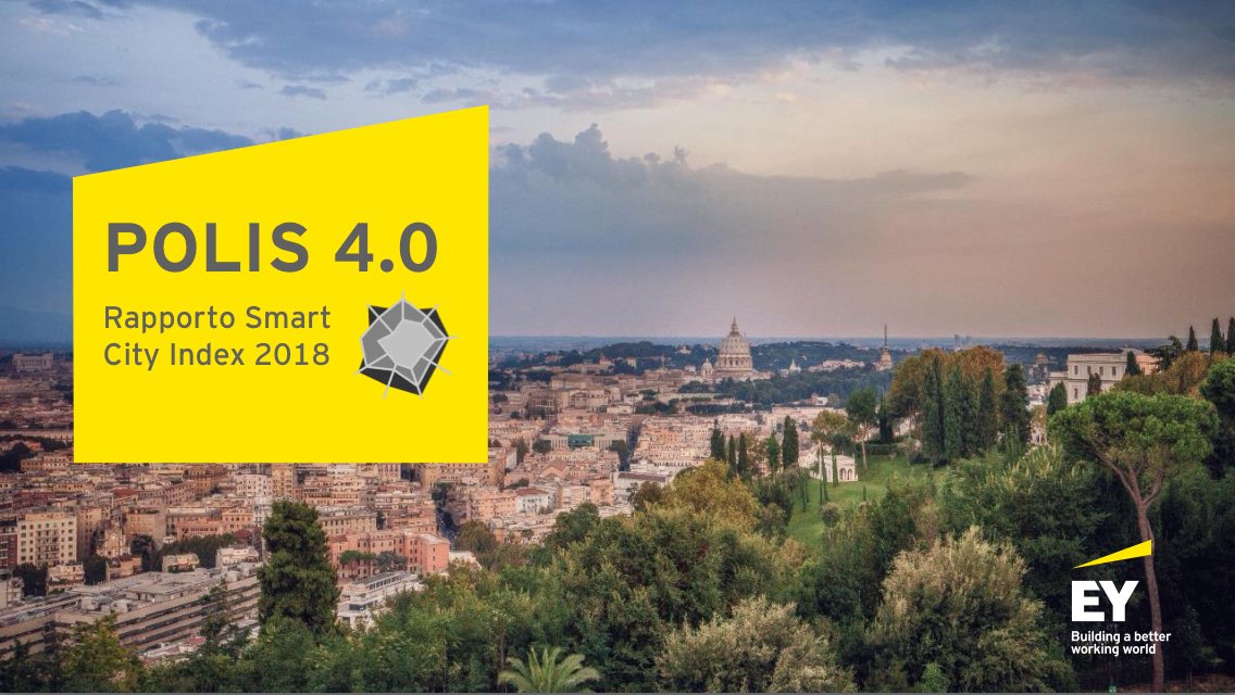 SmartCityIndex's tweet image. Presentato il Rapporto #EYsmartcityindex 2018 go.ey.com/2Py4ZuF. Puoi continuare a seguire i nostri aggiornamenti sul tema #smartcity sul profilo @EY_Italy.
