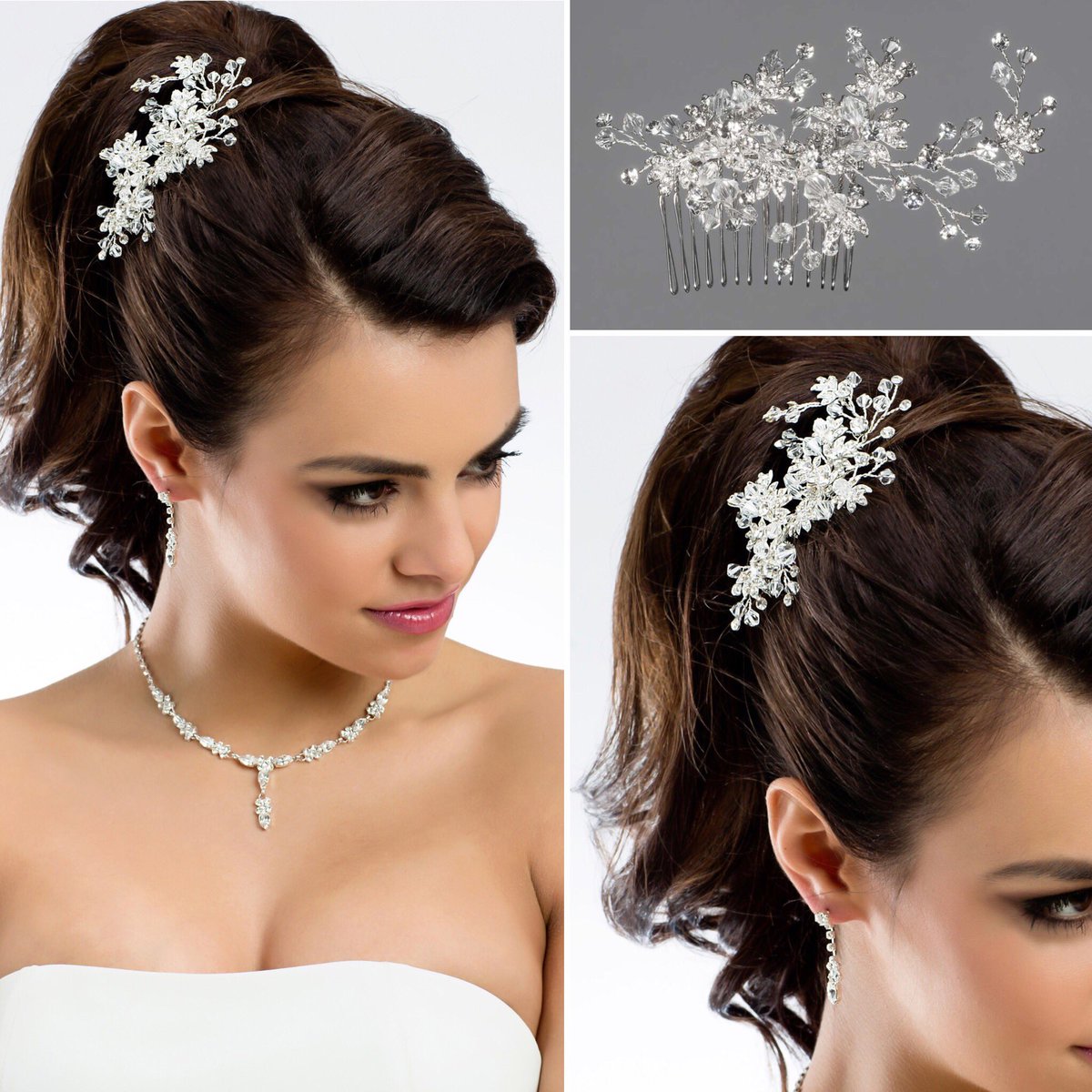 BrautBoutique1's tweet photo. Für eine aufregende #Brautfrisur 🤩💖 Kylie ein stilvolles Haargesteck verziert mit funkelnden Strass- und Kristallsteinen. #braut #brautfrisur #haare #hochzeit #schmuck #bride #bridedress #brautschmuck https://t.co/81wu7vTFZS https://t.co/HW5qYyubLz