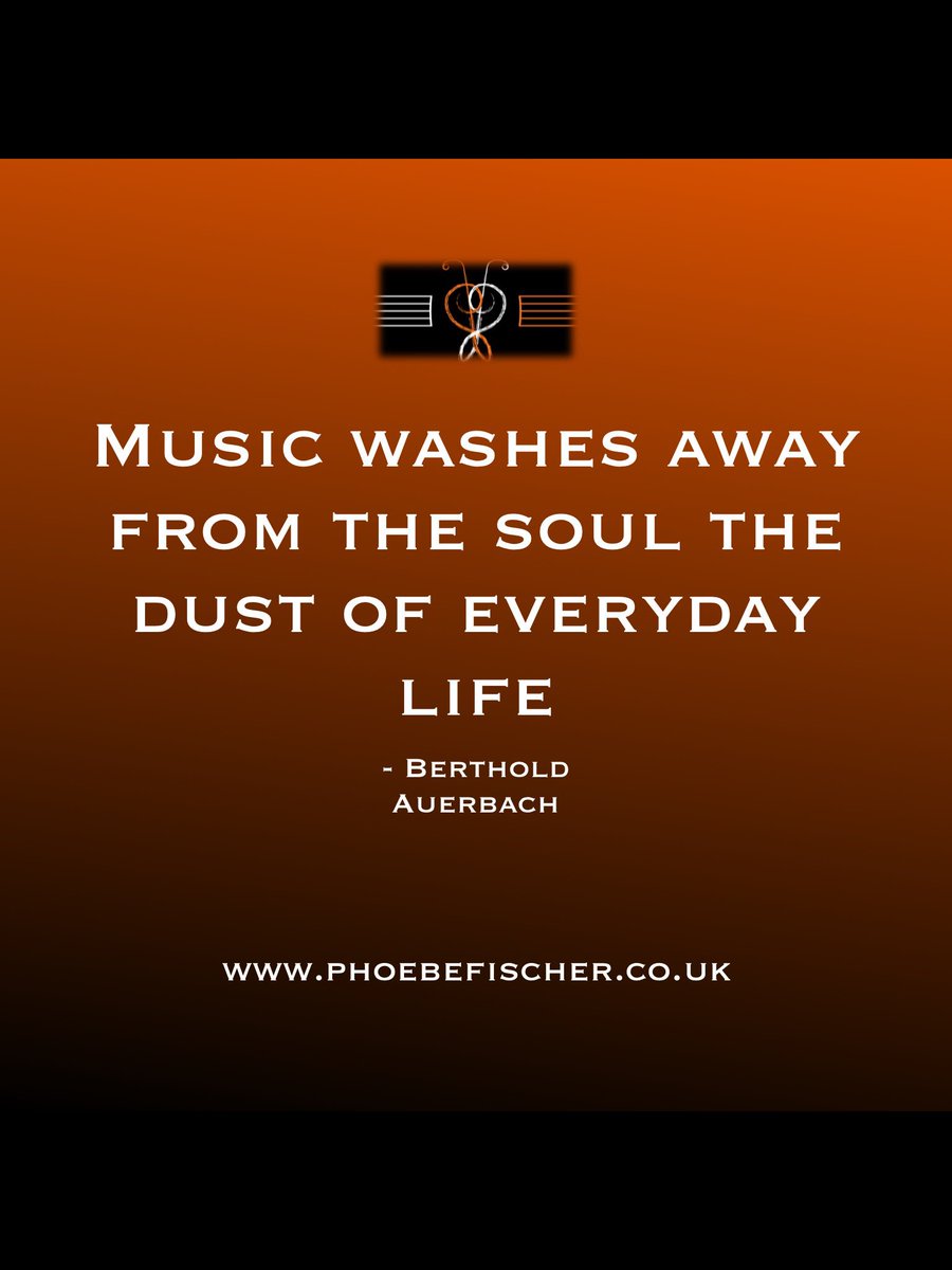 Phoebefischer's tweet photo. Well it’s been a very busy two weeks so far with my #teaching and #acting, so this week’s quote by #bertholdauerbach sums up my weekend plans nicely. 
.
.
.
.
#actorlife #ateacherslife #musicteachers #acting #antibullyingtour #musicquotes #quotesaboutmusic #music https://t.co/j9Naa9jwGH