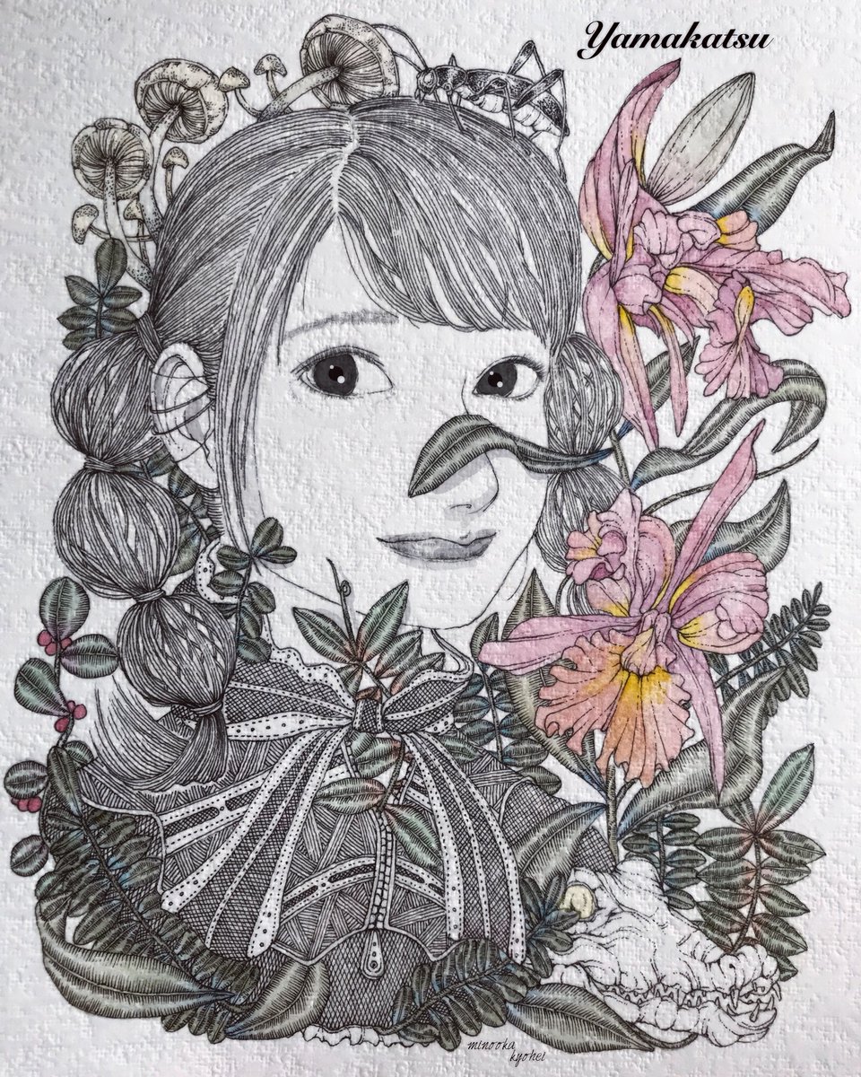 kyohei_minooka's tweet photo. Yamakatsuメンバーを描きました。
今回はYulyさん。
yabレギュラー番組『GOGOサタデーPLUS』メインリポーターもしております
--------------------
山口県内最大級のホール
「周南市文化会館」にてワンマンライブを開催。
2018年11月24日(土)
ワンマンライブHP：https://t.co/CH7PhAKd9d ←要チェック https://t.co/Z5cNqdTLnU