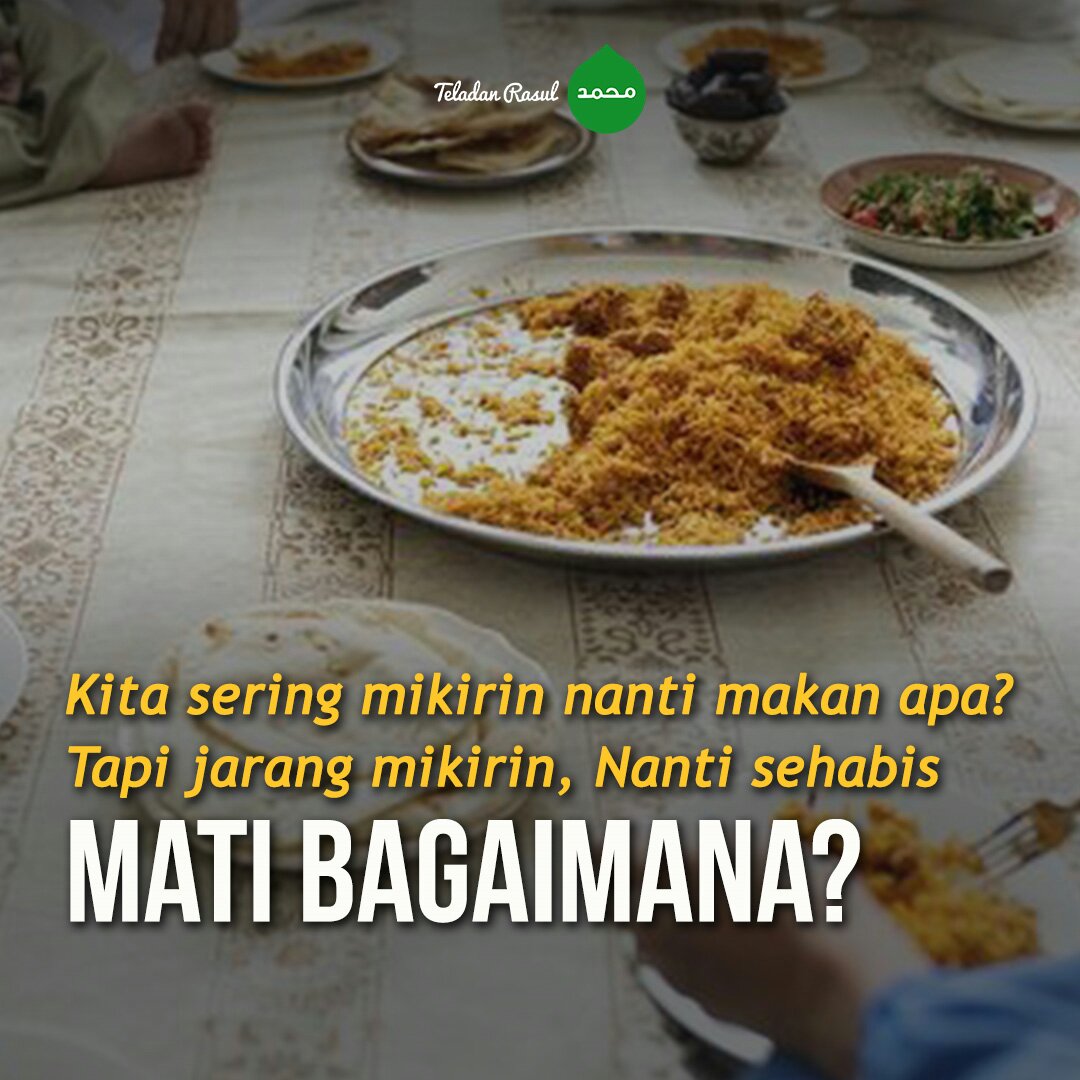 Astaghfirullahal'adziim . . #TeladanRasul