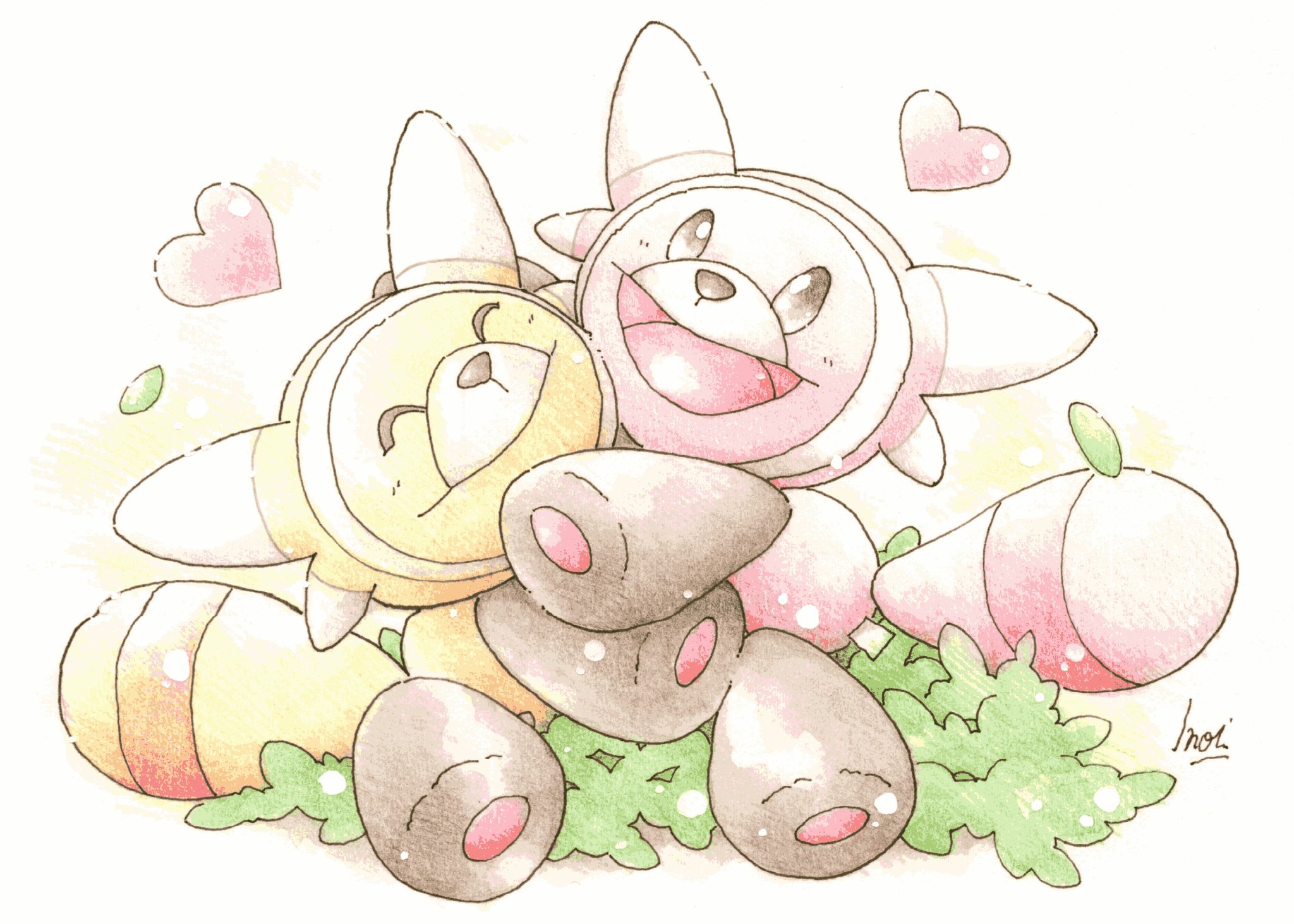 旧 Inori Al Twitter 今日のポケモン図鑑 ｎｏ ７４２ ヌイコグマの しめつける T Co 0t99hmdyqi Twitter