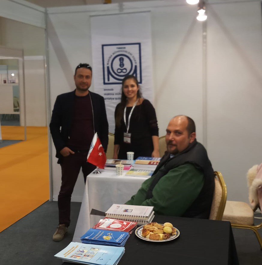 mmoantalya's tweet photo. Üyelerimiz YAPEX Fuarındaki standımızı ziyaret etti. https://t.co/6nqq0Ylc9h
