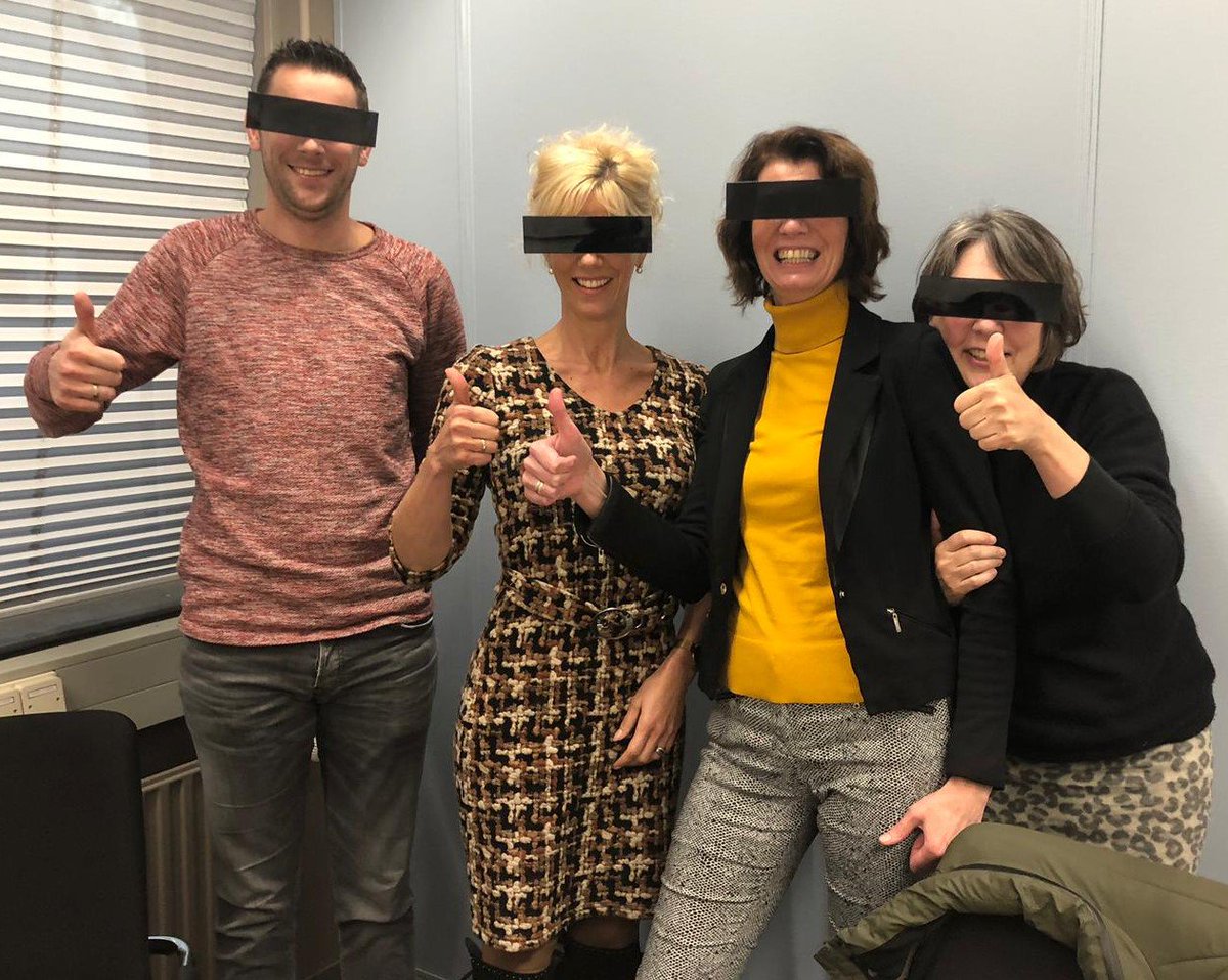 Frijlande1's tweet photo. De winnaars van Module 2! Een praktijkcasus in een fictieve organisatie waarin probleemstellingen, vraagstukken en opdrachten uitgewerkt moeten worden, hierbij moet #privacy gecombineerd worden met #projectmatig werken en #verandermanagement. 
https://t.co/9rx01BVxY1 https://t.co/q5lCwPjH7Y