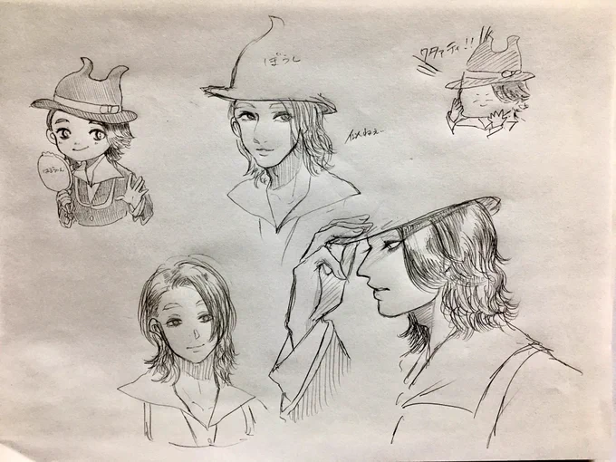 突然マルフィ描けなくなって焦って学校でいっぱい描いたの…えっ…描けない…似ない…えっ… 