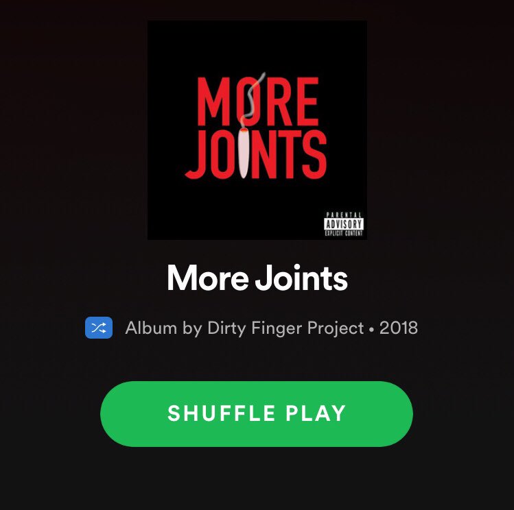 TheDirtyProject's tweet photo. Double back on the last joint too if you haven’t already. #DirtyFingerProject #DFP #MoreJoints #LasVegas #HipHop #MusicProducers #Beats #Rap #NewMusic #Spotify #iTunes #AppleMusic #AudioMack #SoundCloud #IndieArtists #NoBigDealStudio #VegasStrong
#NewMusic #SpreadTheWord https://t.co/b6e7HVqfX3