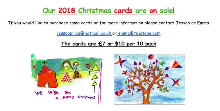 Eek! Only 39 days until Christmas! Have you got your cards yet? If not, now is your opportunity! Contact Jessop at jessopprice@hotmail.co.uk to purchase. Packs of 10 for £7/$10. Please let him know which design you would like and your postal address 🎄🌟🤶🎅