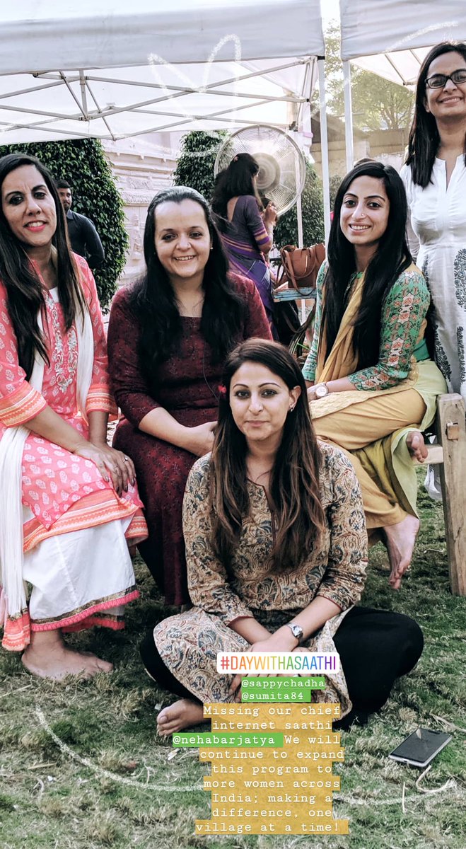 priyadhawan89's tweet photo. @GoogleIndia our internet saathi program is empowering millions of women; expanding to one village at a time and playing a small little part in the life of these amazingly enterprising and inspiring women #DayWithASaathi @SappyChadha @nehabarjatya https://t.co/MskAqjA1bT