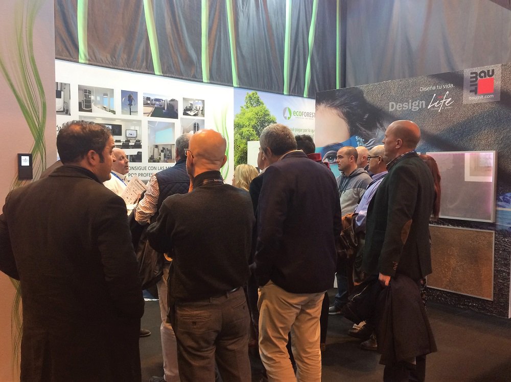 baumitspain's tweet photo. ¡Último día en la feria #Construtec! Aprovecha para venir a vernos al stand del #ShoWorking, Pabellon 8, Stand 8A07. Conocerás cómo ha quedado este proyecto de consumo nulo con los Sistemas #SATE de #Baumit. https://t.co/0AKwsUuh3j