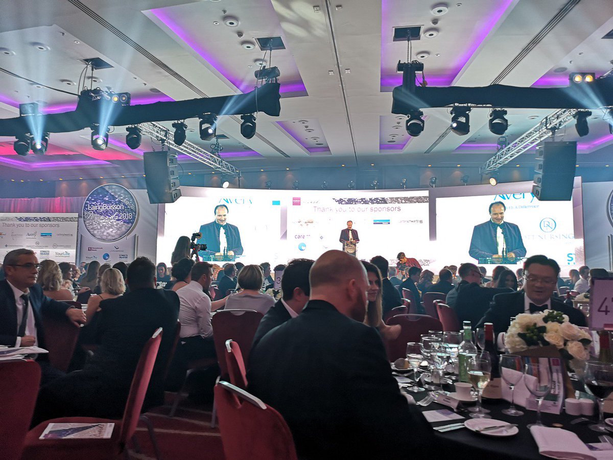 OneAshford's tweet photo. One Healthcare were proud to be finalists in two award categories at the @LaingBuisson awards last night. It was great to be amongst such an accomplished group of businesses and congratulations to all the winners and finalists.
#LBAwards2018 #LBAwards #OneHealthcare https://t.co/0FXFUCxsjQ