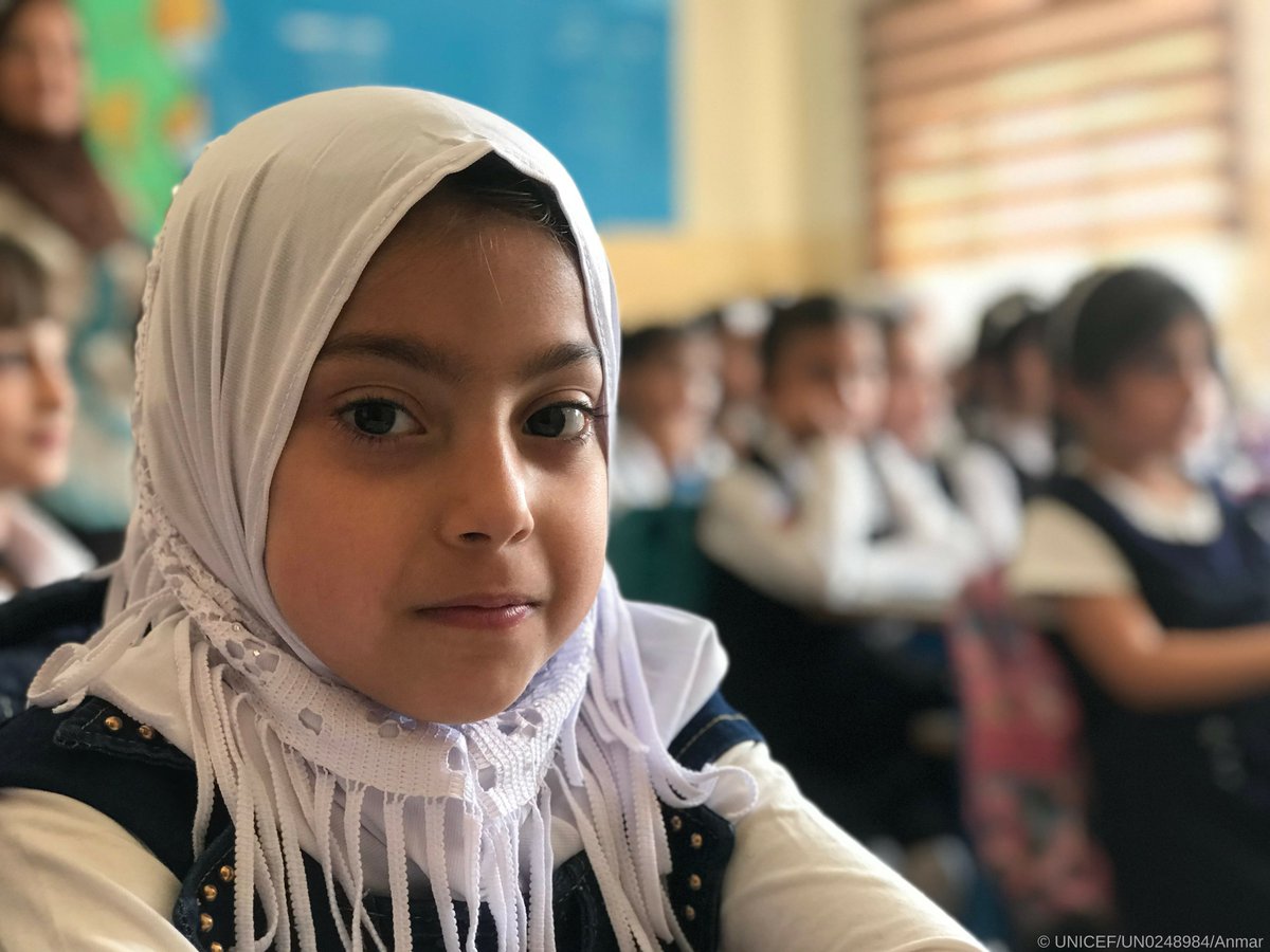 Empower a girl. 
Change the world.

This year we’ve rebuilt 280 schools in Mosul, #Iraq, allowing over 12,000 students to return to the classroom.
