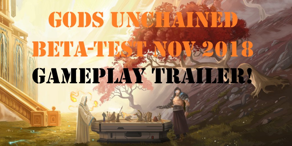 GamesDapps's tweet photo. Gods Unchained - the most anticipated crypto #tcg - closed beta-test will start in a week or two! @GodsUnchained made an official gameplay trailer https://t.co/RUrA5PtKk0 So an animation and UI is ready. Prepare your decks!
#ccg #cryptogames #cards #ethereum #blockchaingame https://t.co/IosfrhQCCA