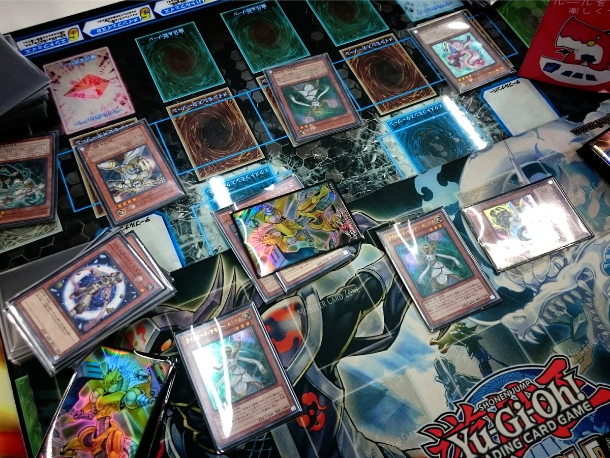 ドラゴンスター日本橋2号店 遊戯王 フィールドに同じレベルの ライトロード サモナー ルミナス が3体 来るぞ遊馬 大人のデュエル会なう ルミナス祭り開催中