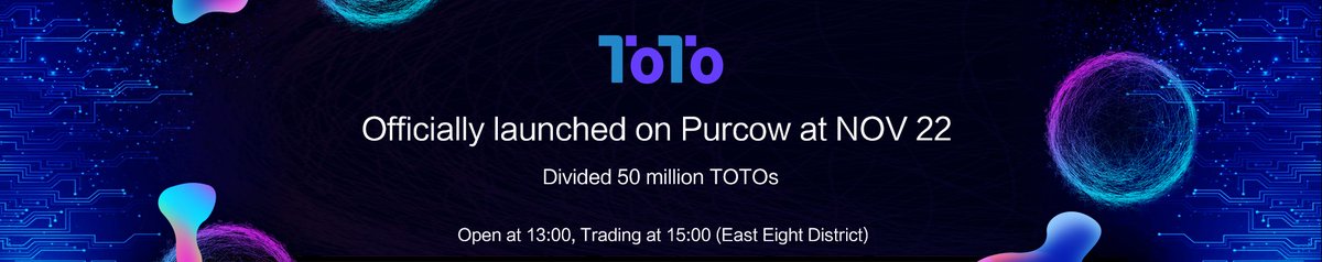 <a href="/tourist_global/">Tourist Token (TOTO)</a> is about to go online PurCow ,divided 50 million TOTOs🤠
Follow official purcow twitter to get 200,000 TOTOs
[step1]follow Twitter @purcow
[step2]retweet the tweet
[step3]leave messeges support center  ,with your twitter ID adn purcow ID
purcowhelp.zendesk.com/hc/zh-cn/artic…
