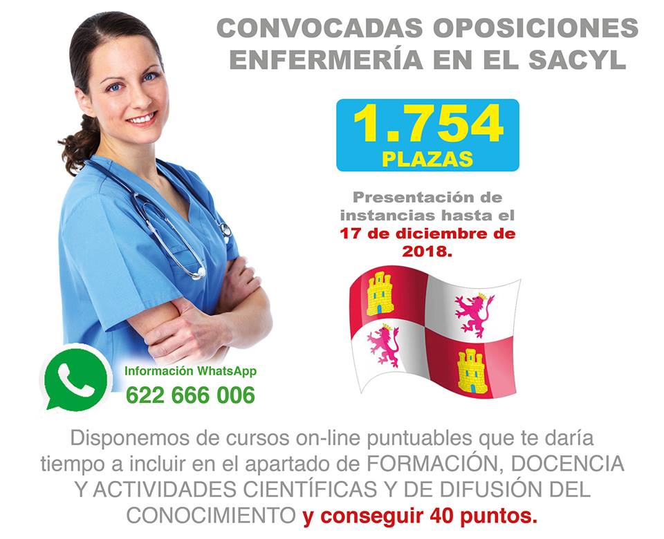 logossenfer's tweet photo. ➡️CONVOCADAS OPOSICIONES PARA ENFERMERÍA EN SALUD DE CASTILLA Y LEÓN 1.754 PLAZAS⬅️
🗓️ Presentación de solicitudes hasta el 17 de diciembre de 2018.
ℹ️ Más información: https://t.co/x6M9s1xASS
🖥️ Másteres, expertos y cursos disponibles en el enlace: https://t.co/O87llLXXXk https://t.co/lupUY0tEAQ