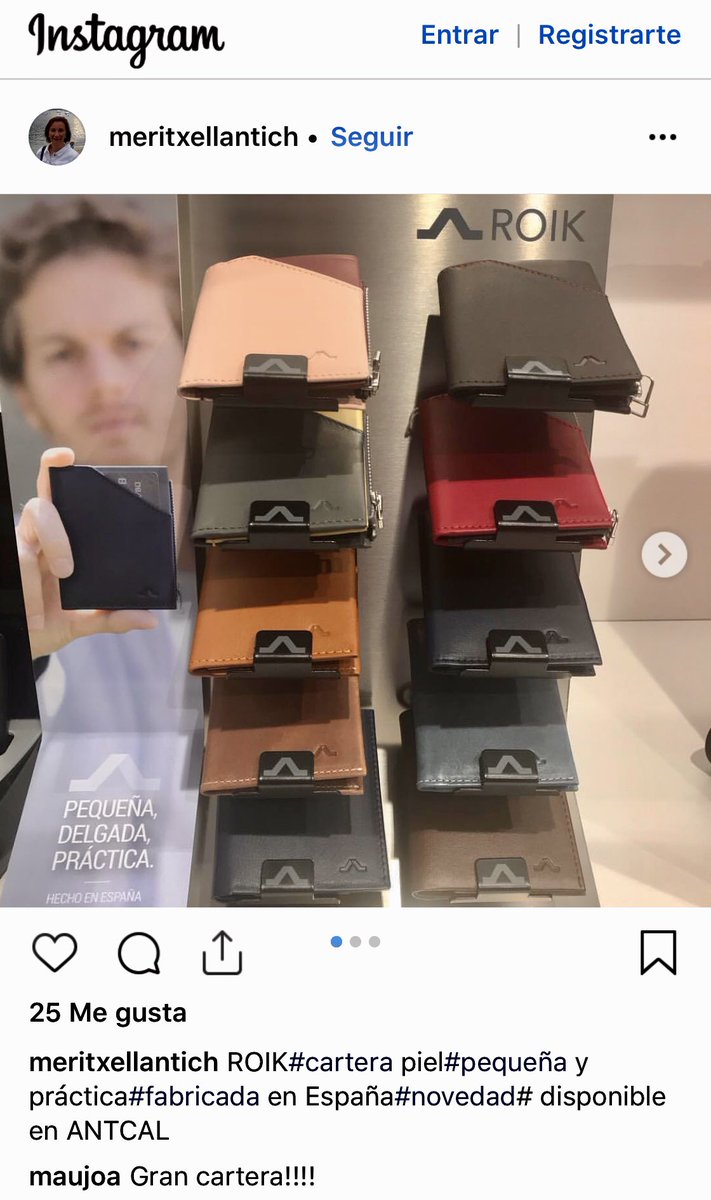 H2oBrands's tweet photo. @my_roik Another  #satisfied #customer in #Barcelona #wallets https://t.co/u5HUuQjrXj