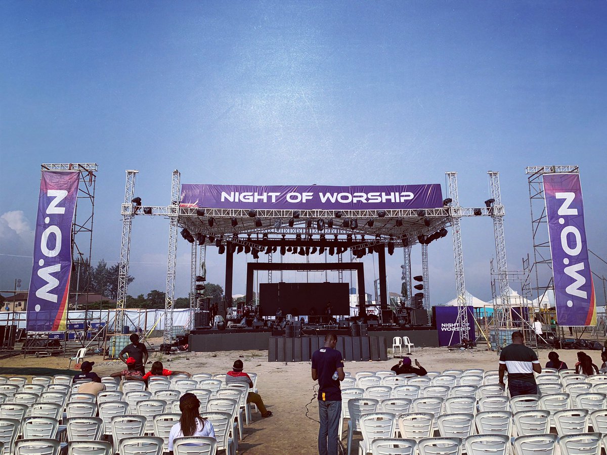KolaOyeneyin's tweet photo. Take the stage Lord! Join us tonight at The Night of Worship 2018. God is waiting... https://t.co/VbZdn5y8wk
