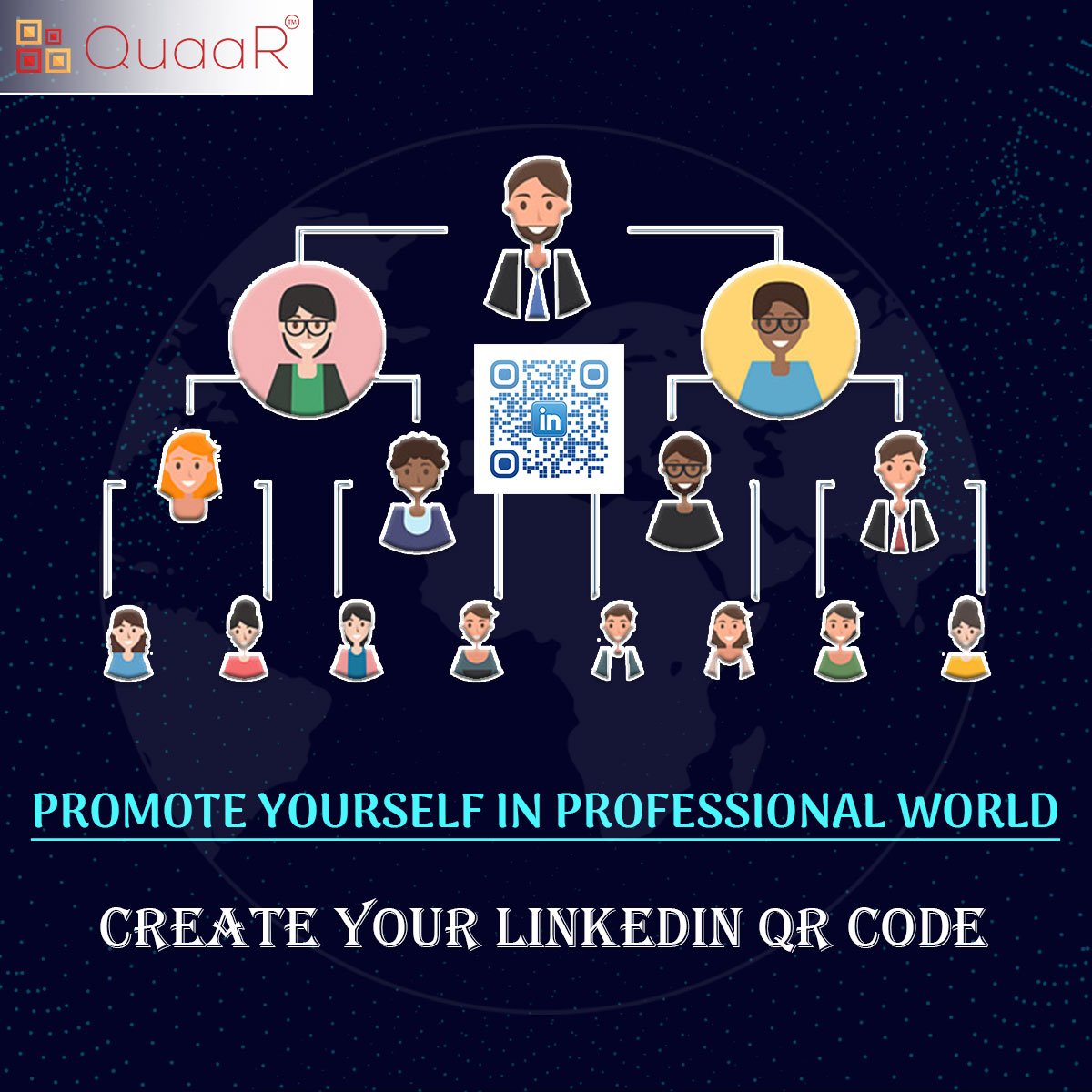 QuaaROfficial's tweet image. Now its easy to connect with professional world By using Transparent QR Codes at Linkedin. 
 Visit us to Create FREE QR Code @ QUAAR
 #QR #QRGenerator #FREEQRCode #QRCode #QRForBusiness #technology #LinkedIn #quaar