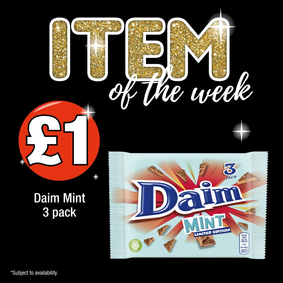 Poundland on Twitter " Item of the Week Daim Mint for £1! 😋 https//t