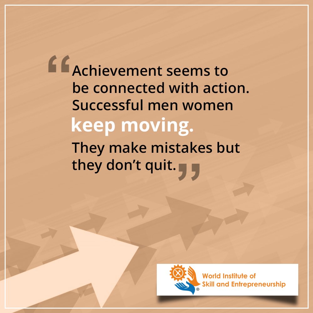 WISEPMO's tweet photo. Keep Moving and Don't Quit. 
#WISE #Success #FridayFeeling https://t.co/NgZZsYjQ8s