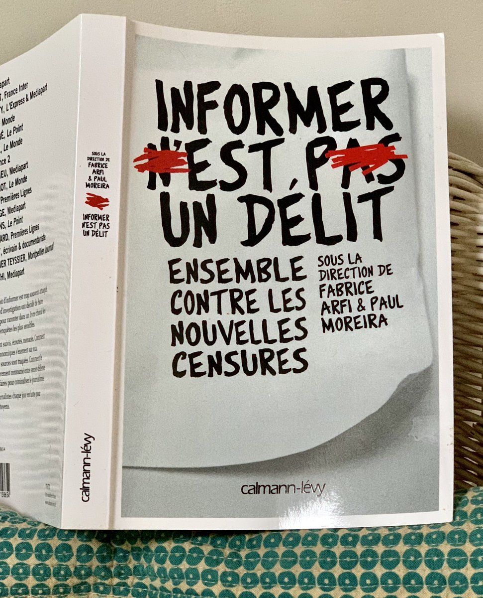 vloquet's tweet photo. Enquêtes sous pression, censures, spin-doctors... Défendre le droit à l’information, soutenir le journalisme d’investigation #vendredilecture #inpd @Collectif_INPD https://t.co/KRlMxiT4Fi