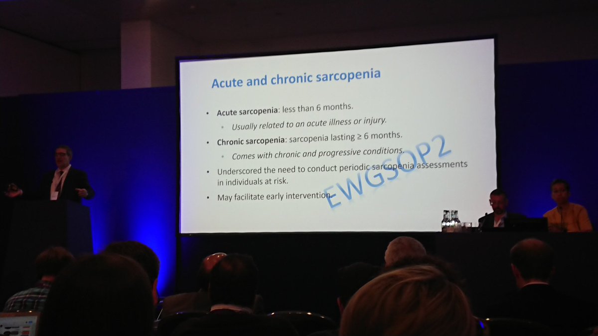 LucyLew79's tweet photo. Defining the difference between acute and chronic sarcopenia #EWGSOP2 #BGSconf https://t.co/dT7SuJNh0S