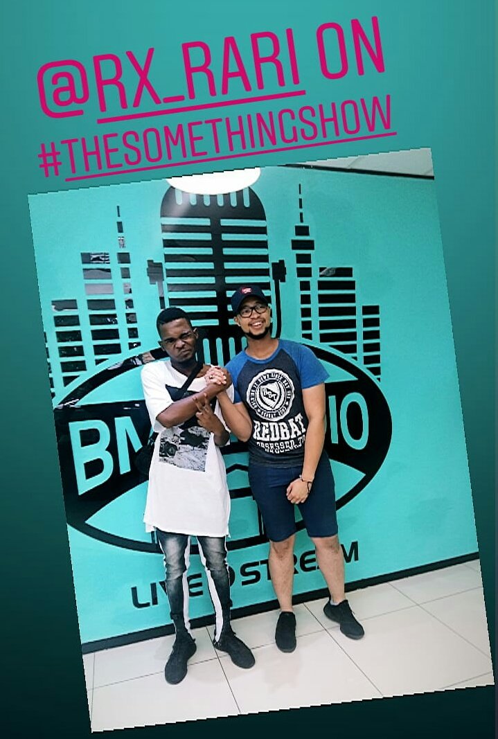 bostonbroadcsts's tweet photo. Mad love to @rx_rari for pulling through on #TheSomethingShow with @unati_nel 🔥🙌 https://t.co/nqJzp0xmIi