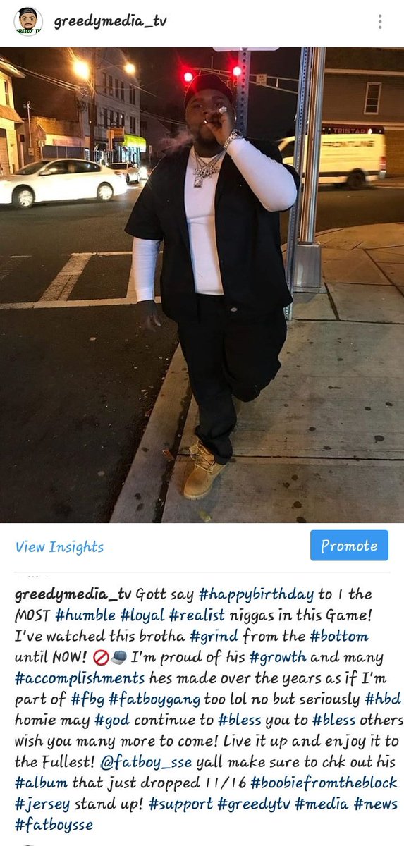 greedy_am's tweet image. Let's all tell my #brotha from another #mother Happy C Day! @Fatboy_sse #happybirthday G! And make sure 2 cop his new #album #boobiefromtheblock just dropped 11/16 may #love #peace and #Blessings be upon you! #fbg #FATBOYGANG #fatboysse