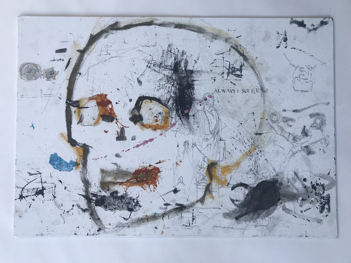 Original art work by <a href="/petedoherty/">Peter Doherty</a> donated to <a href="/OutsiderArtFest/">OutsiderArtFest</a> <a href="/STRETCHcharity/">STRETCH Charity</a> Details of charity auction coming watch this space 🔥💥