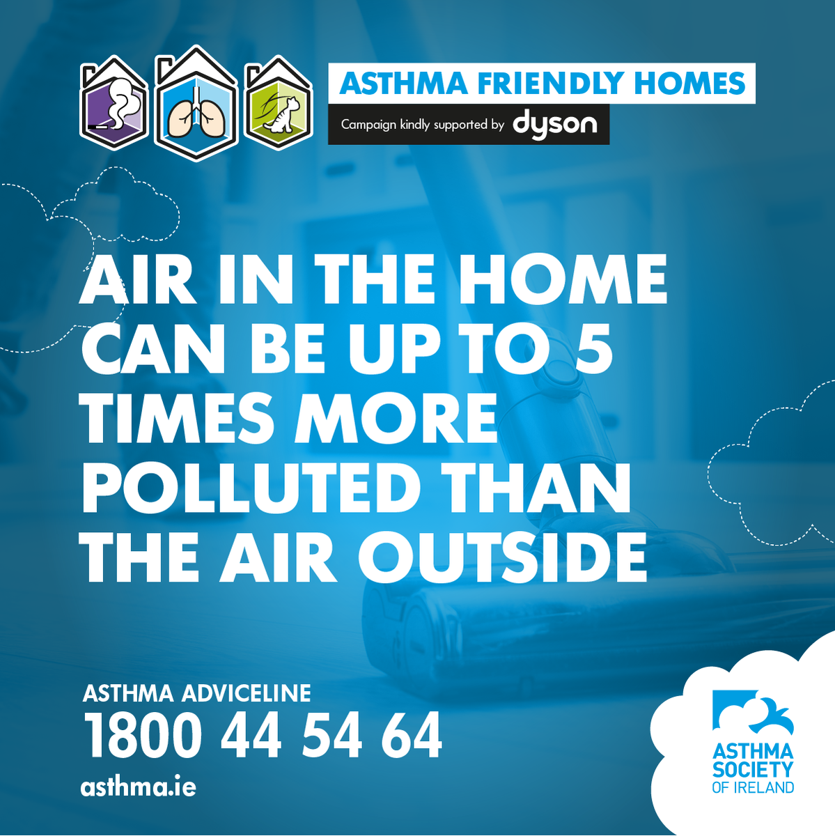 AsthmaIreland's tweet image. #WIN: one of four, €50 One4All vouchers
Our new #AsthmaFreindlyHomes leaflet details the most common indoor asthma triggers and how to combat them. For your chance to win the first voucher, simply download the leaflet and retweet this tweet.
Download now: bit.ly/2DcGSeq