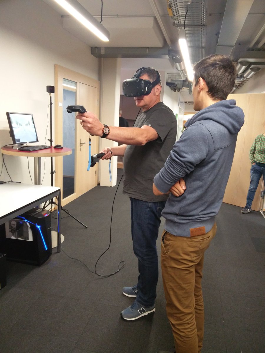 Virtual reality at ESRI: HTC Vive