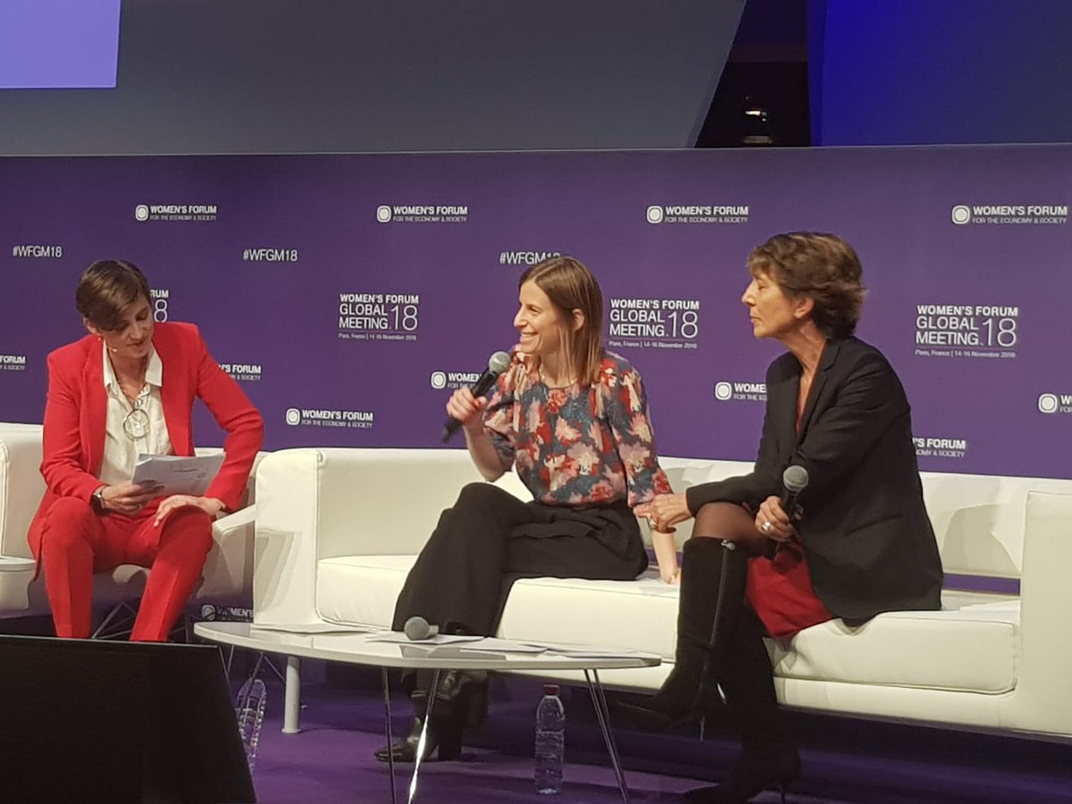 Womens_Forum's tweet image. .@Tatianajama, CEO &amp;amp; Co-founder of @Selectionnist says “Startups with women outperform all-male startups by 63%.”. #WFGM18