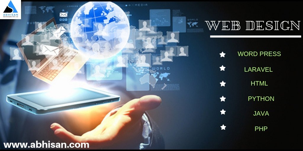 Abhisan7's tweet photo. Website Designing - ABHISAN is a leading Web Design company in India offering professional website designing services.
#WebsiteDesign #WebsiteDesigningIndia #WebDesignCompany
Visit : https://t.co/km8ZiWqQCK
Contact Now 9999585812 https://t.co/aFvgkiKTiT